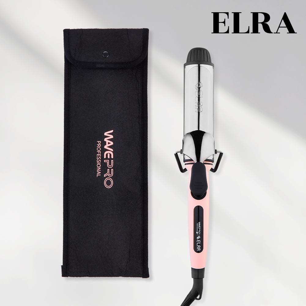 뿌리볼륨 물결웨이브 고데기 32mm 45mm ELRA WAVE PRO 베이비핑크 EHC-8271 EHC-8273 - 상세 이미지 3