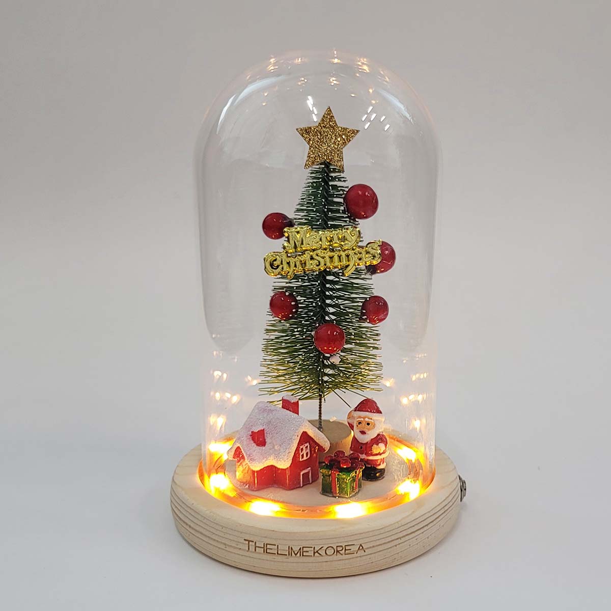 더라임코리아 LED 유리돔 DIY 키트 만들기 말린꽃 부케 말리기 이미지 6