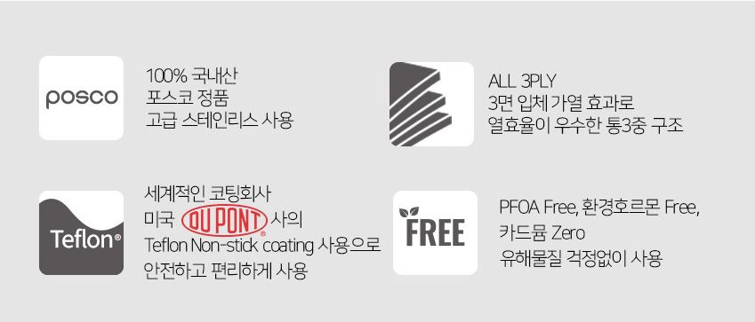벨락 콤비 9 플러스 코펠 반합 테프론 코팅 후라이팬 세트