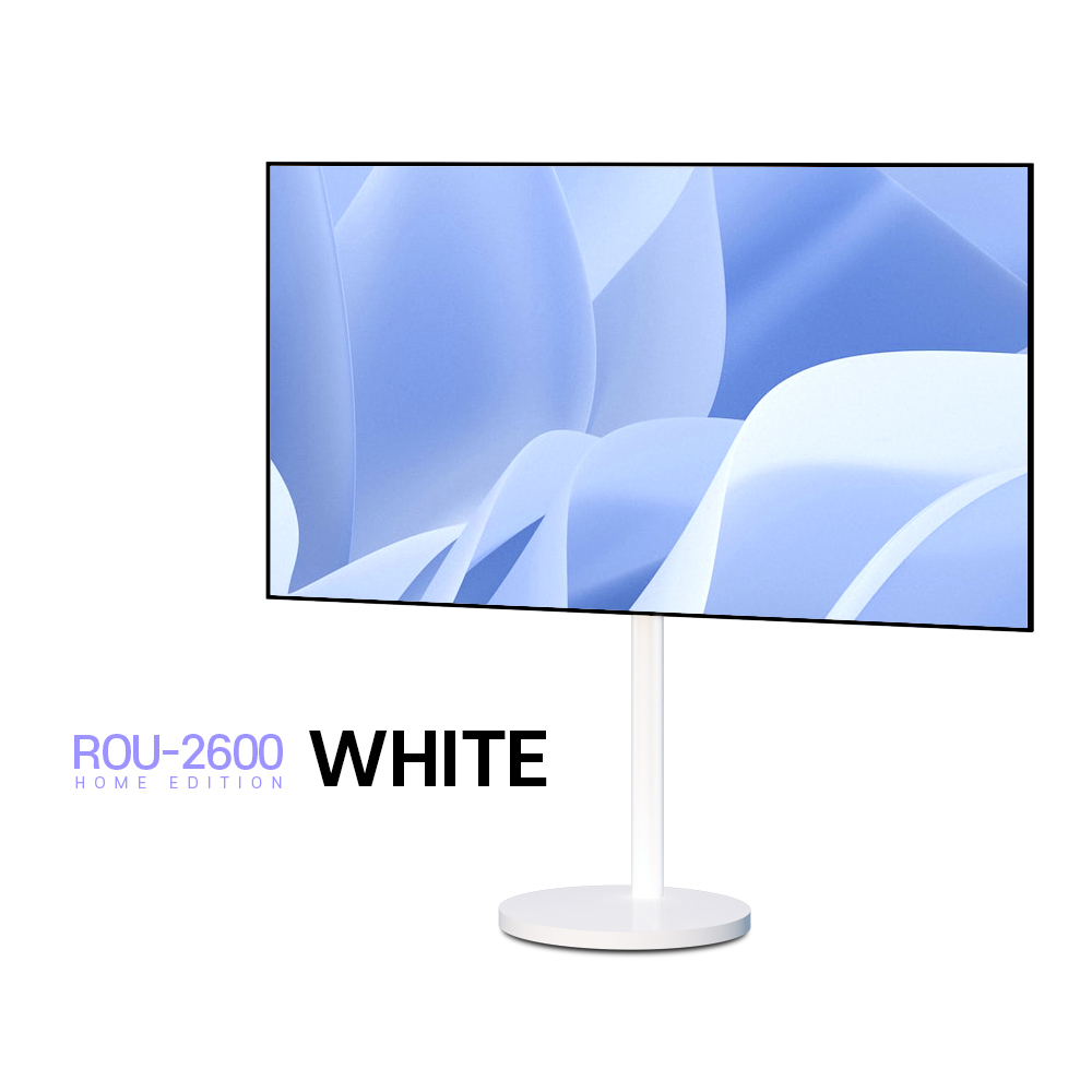 대형 이동식 TV스탠드 218cm 가정용 티비거치대 ROU-2600H 이미지 4