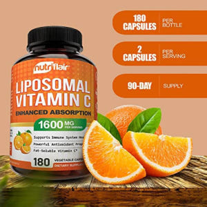 뉴트리플레어 리포좀 비타민C 1700mg 180캡슐 x 2병 세트 맛있게 먹은 솔직 후기 - 상품 이미지 3