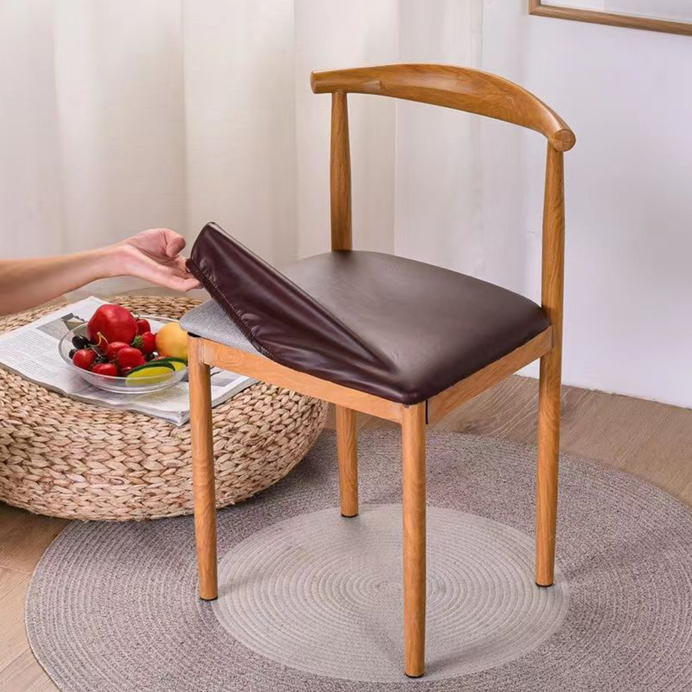 새것처럼 가죽 의자커버 천갈이 덮개 리폼 화장대 식탁의자 커버