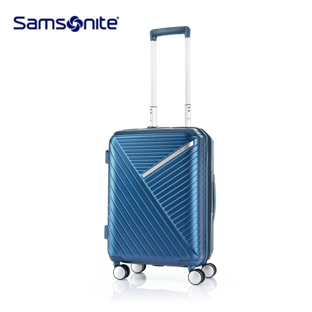 샘소나이트캐리어 기내용 경량 50cm(20인치) 캐리어 확장형 여행 가방 소형 실버