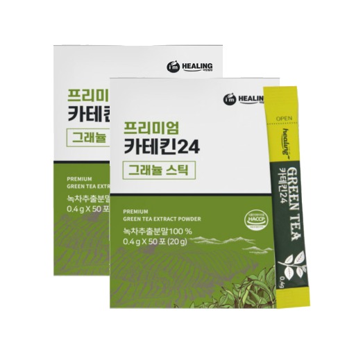 녹차 카테킨24 50포 x 2개 녹차추출분말 - 상품 이미지