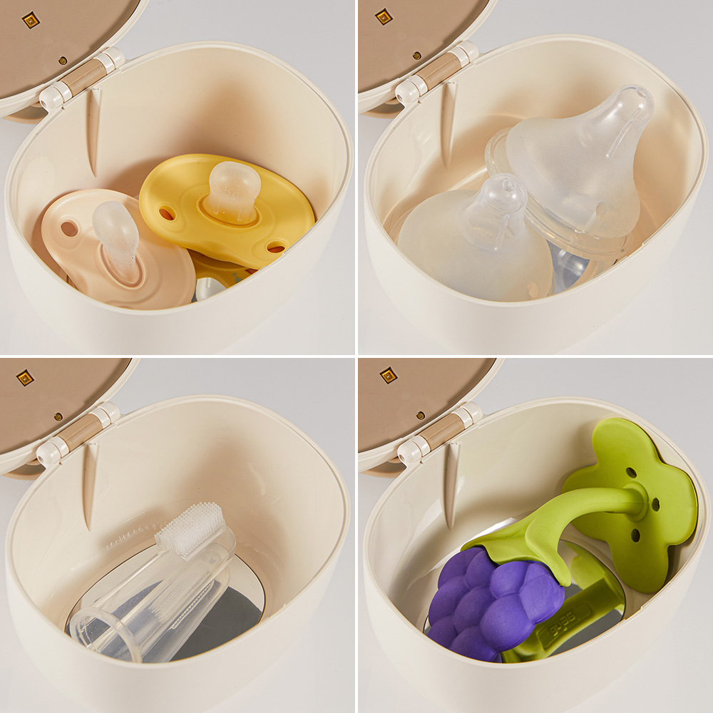 보아르 아가맘마 휴대용 쪽쪽이살균기 UV 99.9% 살균 소독 공갈 젖꼭지 치발기 소독기