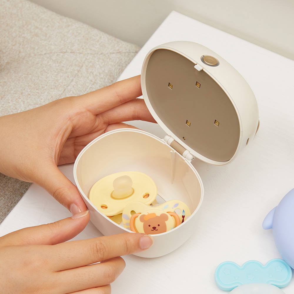 보아르 아가맘마 휴대용 쪽쪽이살균기 UV 99.9% 살균 소독 공갈 젖꼭지 치발기 소독기