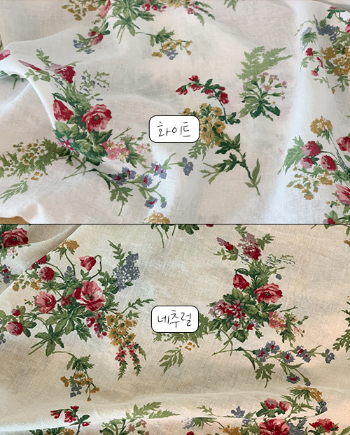 더블유패브릭 로즈마리 워싱처리 30수 대폭 린넨천 원단 커튼 침구류 홈웨어 소품 가방 천가게 - 상세 이미지 2