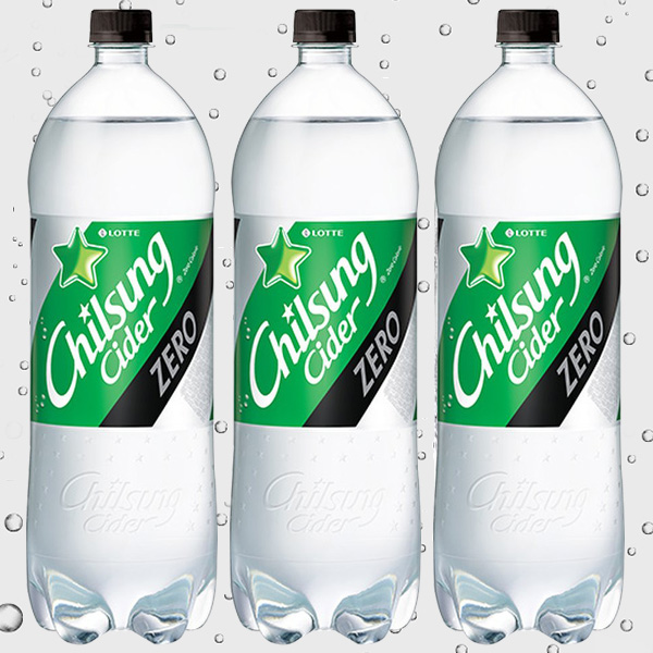 롯데칠성 사이다 제로 1.5L x 12개입 탄산음료 - 상품 이미지
