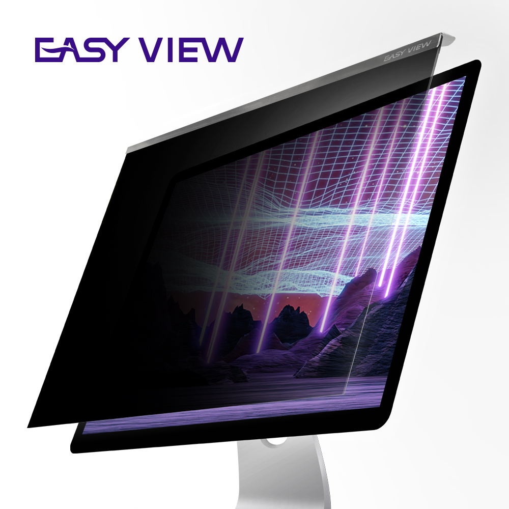 이지뷰 강화유리 거치형 모니터 보안필름 사생활 정보보호 필름 화면 보호기 HTG 24(56cmx34cm) - 상품 이미지