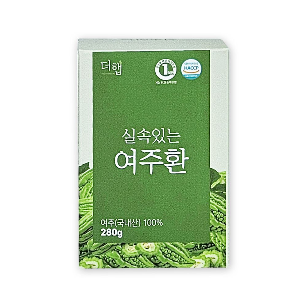 더햅 여주환 국산 건강환 저온건조 어린 미숙 여주정 여주알약 280g, 1개 - 상세 이미지 3