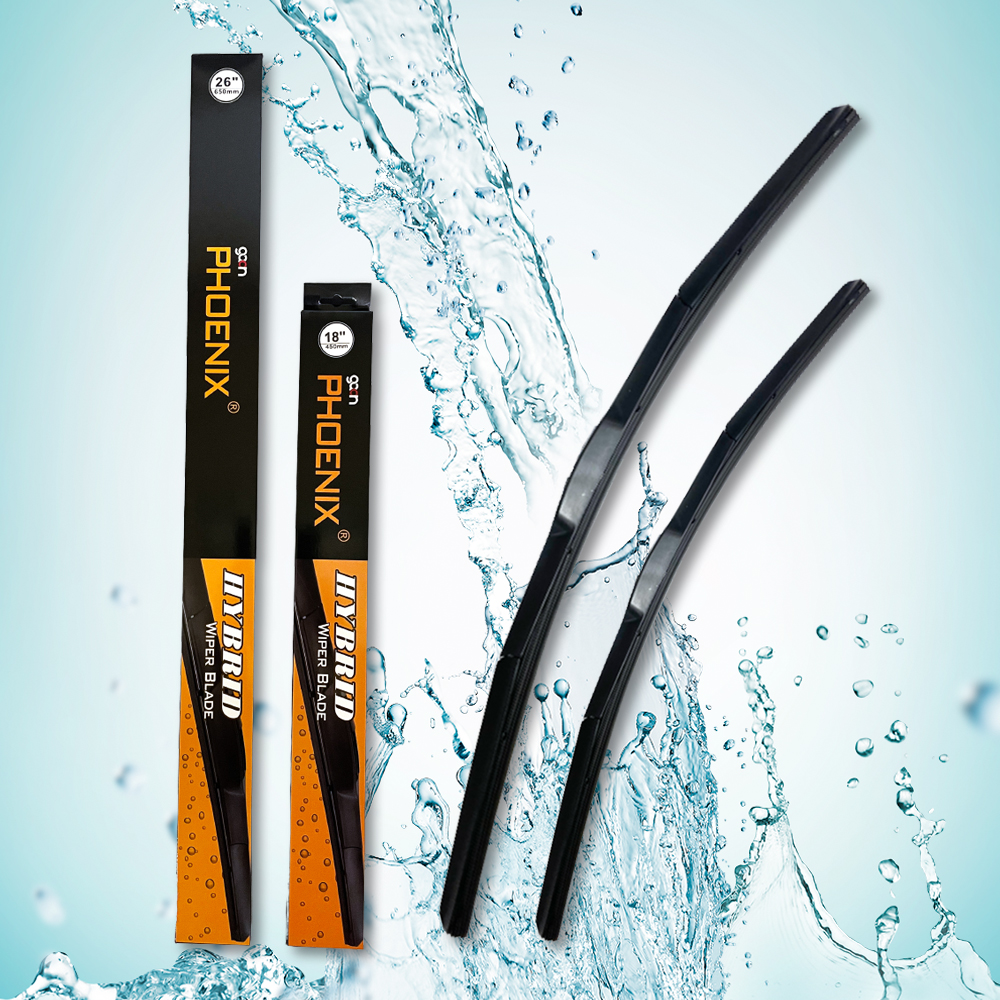 가온 피닉스 자동차 와이퍼 하이브리드 발수 코팅 G-WK101 운전석+조수석 세트 제품 이미지