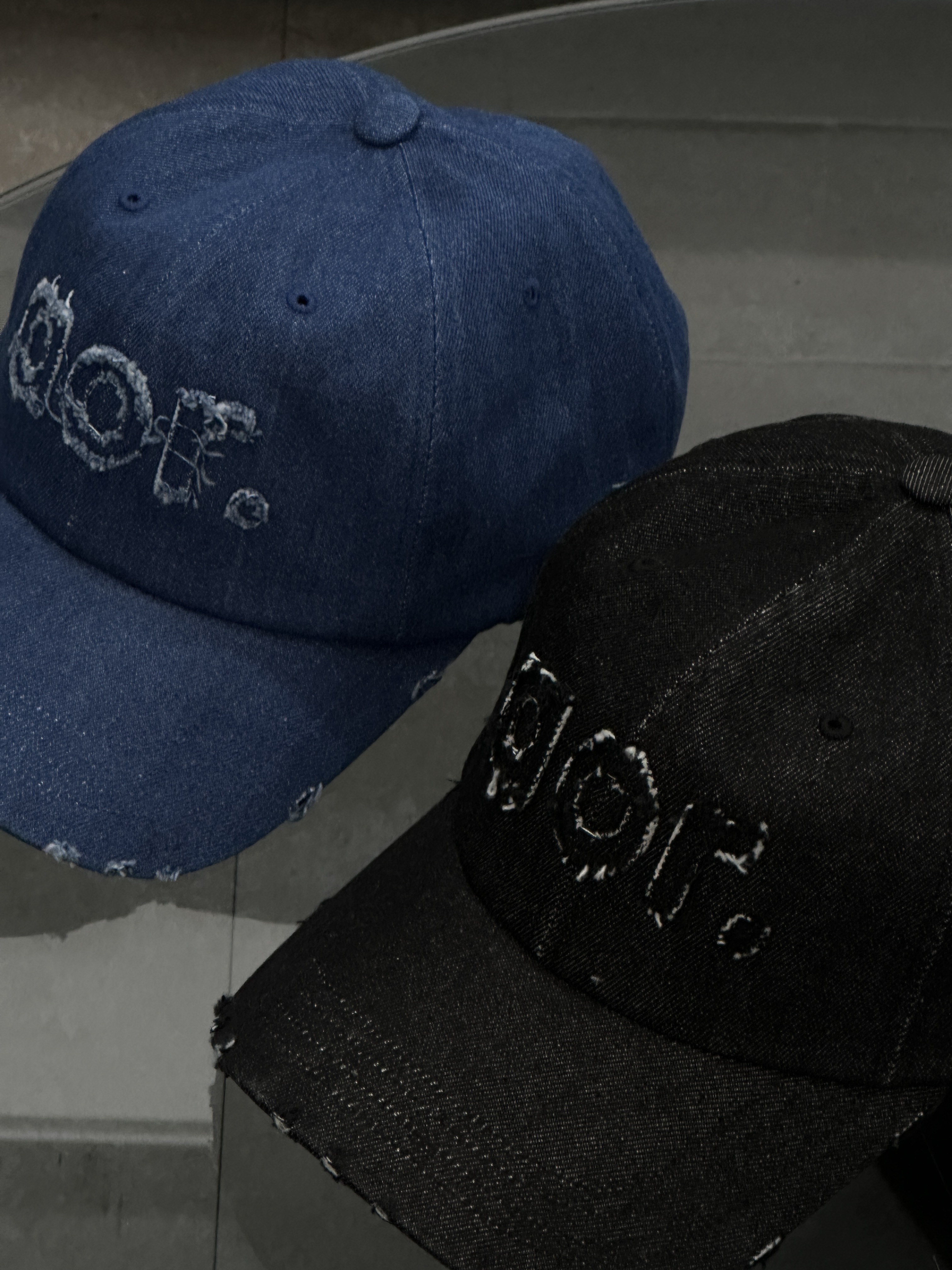 aor. 데님 볼캡 2COLOR 깊은핏 모자 에이오알닷 이미지 8