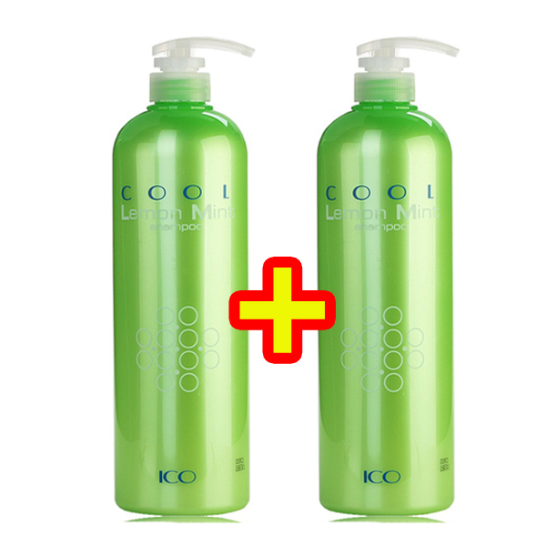 1+1 일진 아이코 레몬민트 쿨샴푸 1050ml/미용실샴푸 : 하우스헤어