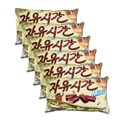 해태 자유시간 미니 630g 6개 : 스마트바잉