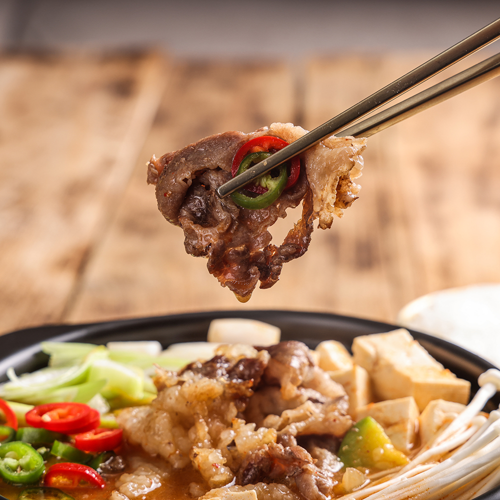 차돌된장찌개 밀키트 국물요리 일품 된장찌개 600g - 상세 이미지 3