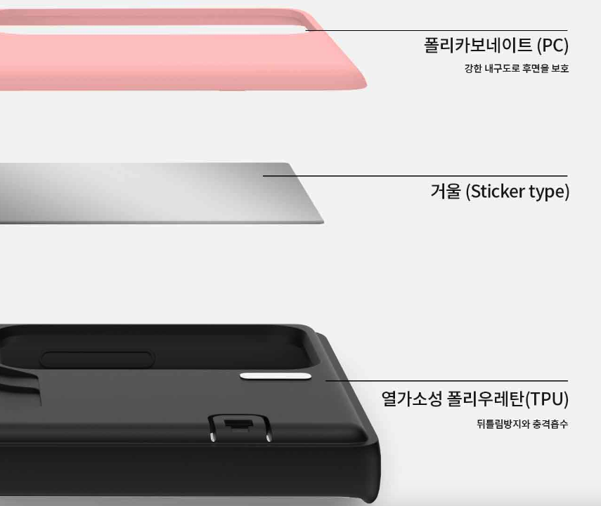 갤럭시S23 울트라 케이스 마그네틱 카드수납 도어 범퍼 이미지 7