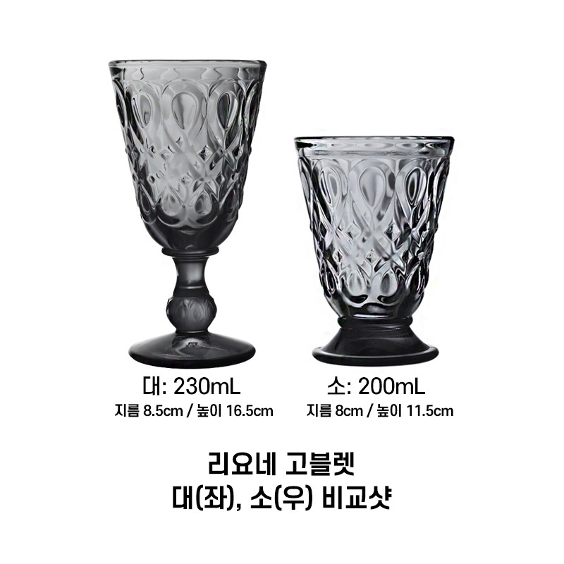 (그레이) 프랑스 라로쉐 리요네 고블렛 (대) 그레이 230mL - 상세 이미지 4