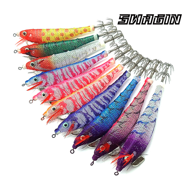백경 미니 스퀴드히어로 삼봉에기 SG-523 한치 갑오징어 1번, 8cm - 상세 이미지 3
