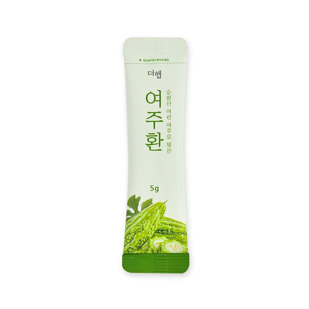 더햅 여주환 스틱 국내산 100% 최근생산 저온건조 어린 여주정 효능 30포, 2개 - 상세 이미지 5