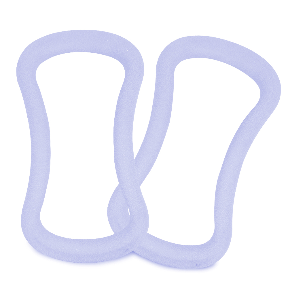 아리프 파스텔 요가링 2개 하드형 종아리 마사지 마사지링