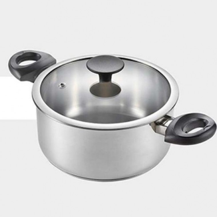 풍년 인덕션 냄비 찌게 라면 스텐 양수 3중 3L - 상품 이미지