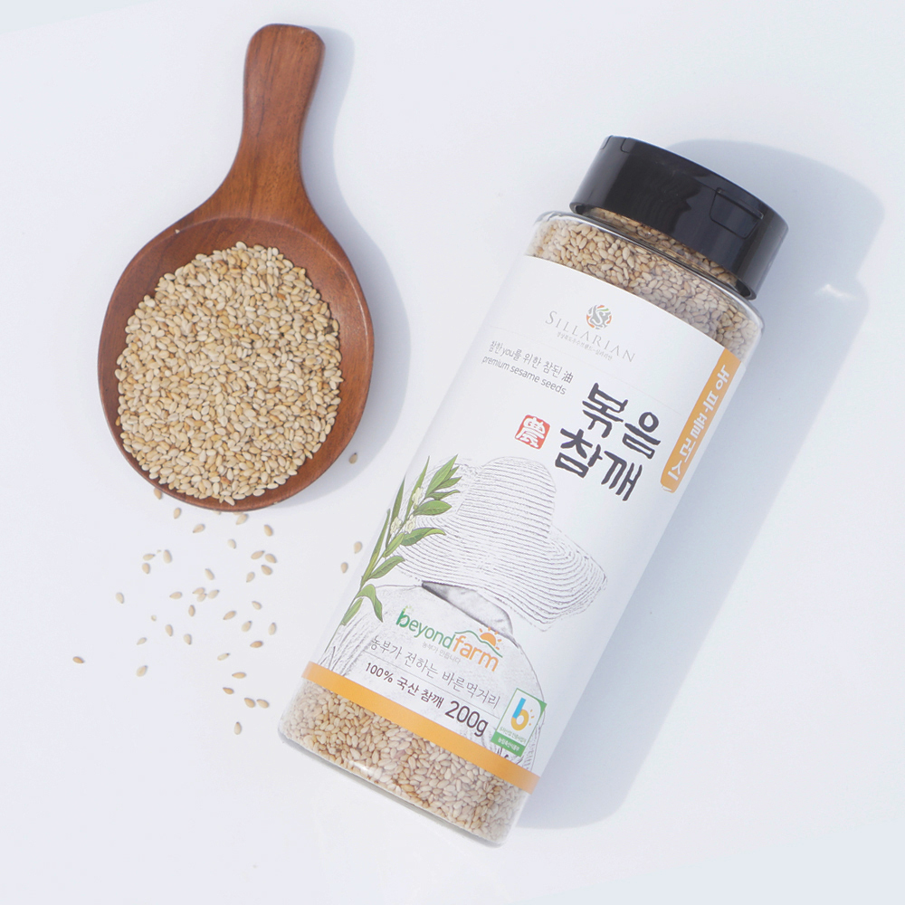 국산 볶음참깨 저온로스팅 150g 농부플러스 - 상세 이미지 3