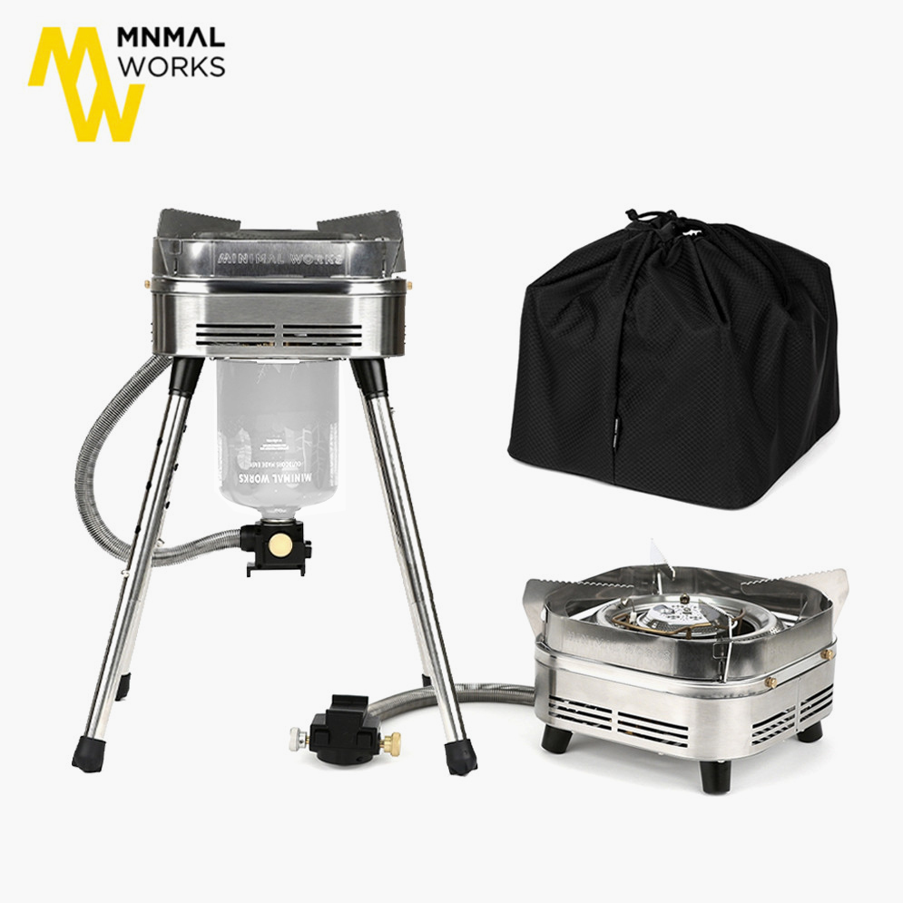 미니멀웍스 듀얼 파워스토브 D 강염버너 캠핑 고화력 버너