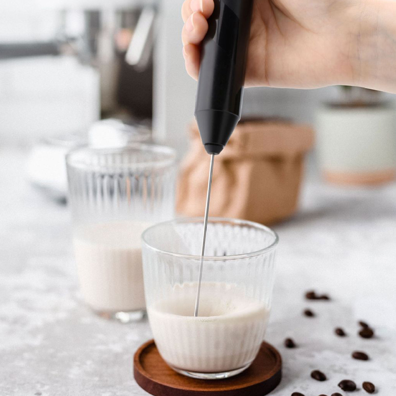 전동 우유거품기 핸드휘핑기 미니머랭기 기계 계란 생크림 베이킹 whisk 무선 이미지 6