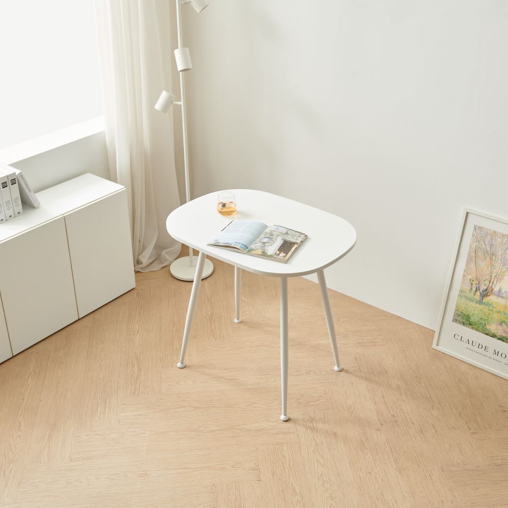 로즈스텔라 타원형 2인 식탁 800 테이블