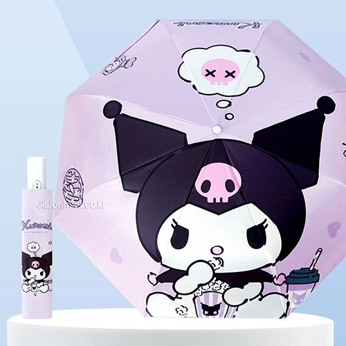 산리오 우산 초등학생 3단 양산 시나모롤 쿠로미 마이멜로디 포차코 투명