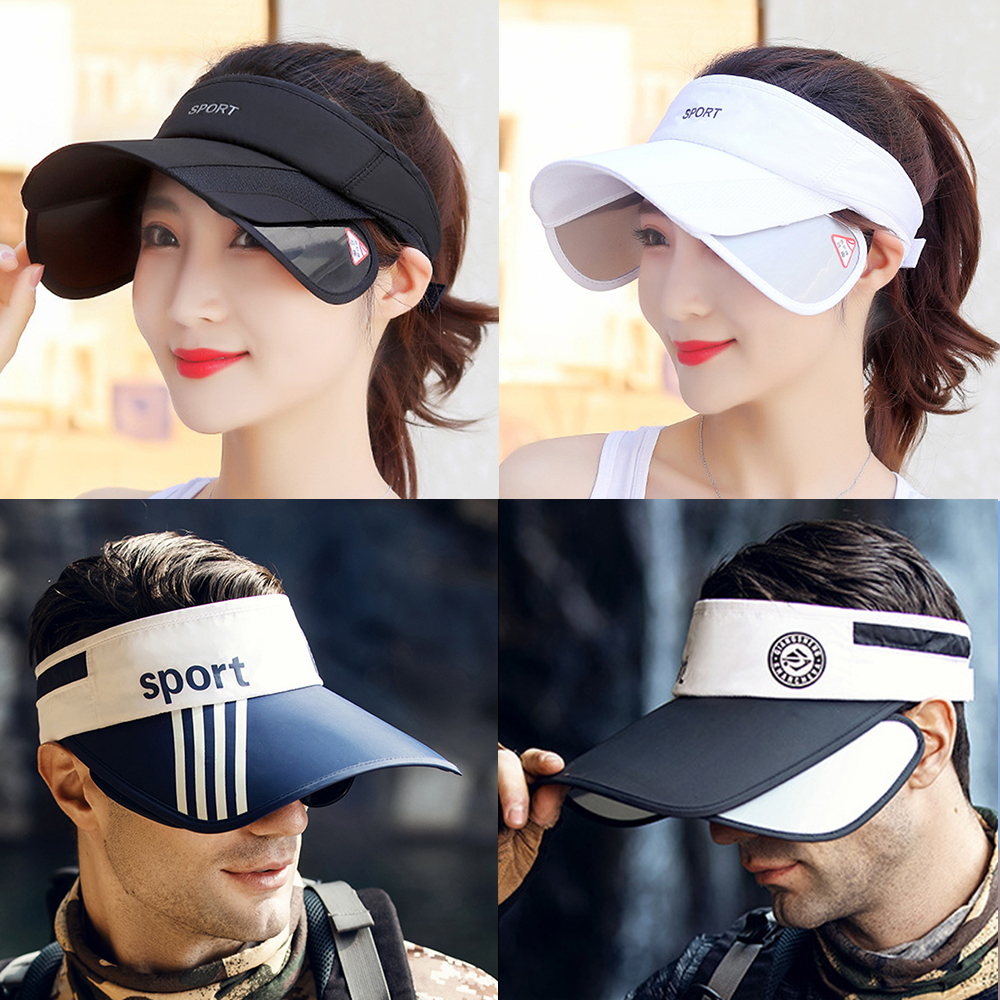 슬라이드 썬캡 썬캡모자 테니스 남자 여성 챙넓은