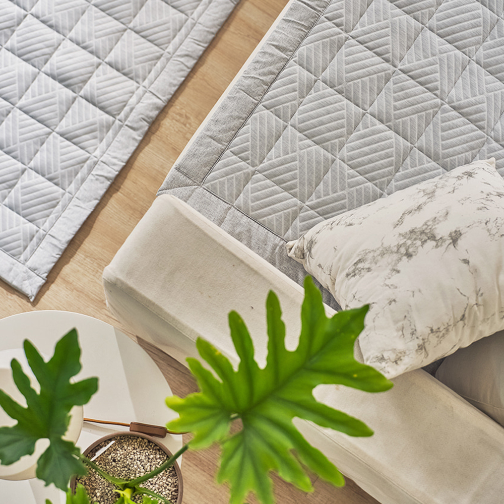 냉감 아이스셀 쇼파패드 여름용 시원한 쿨 매트 깔개 방석 3 4인용 흙 돌소파패드