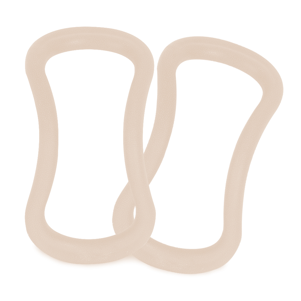 아리프 파스텔 요가링 2개 하드형 종아리 마사지 마사지링