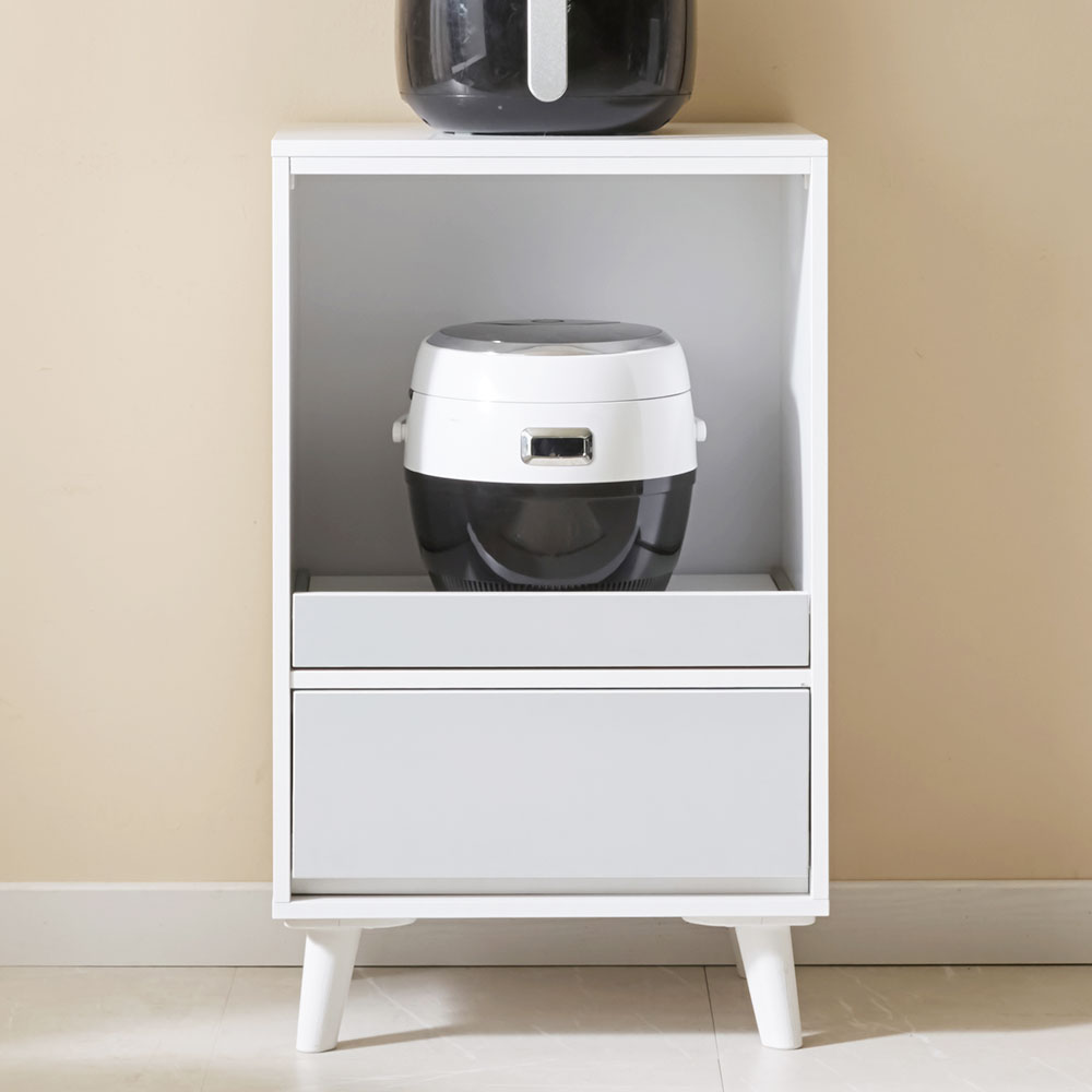 위즐 렌지대 주방수납장 전자렌지 밥솥 선반 밥통 미니 정수기다이