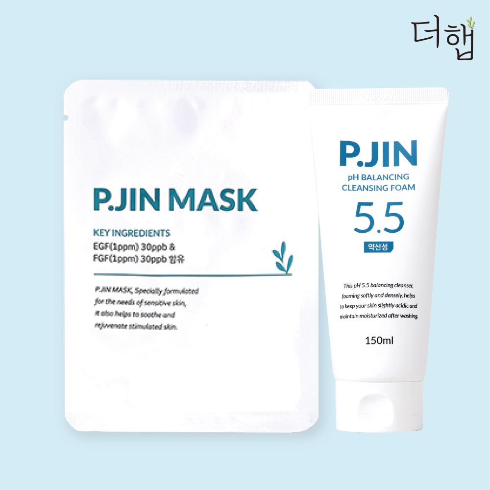더햅 피진 세트구성 수분마스크팩 약산성 클렌징 폼 EGF FGF 2종, 마스크팩+마스크팩 - 상품 이미지