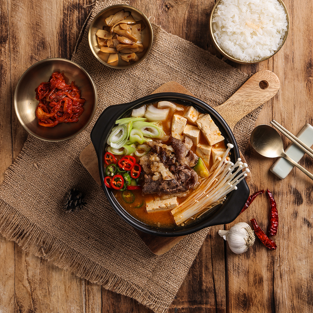 차돌된장찌개 밀키트 국물요리 일품 된장찌개 600g - 상세 이미지 2