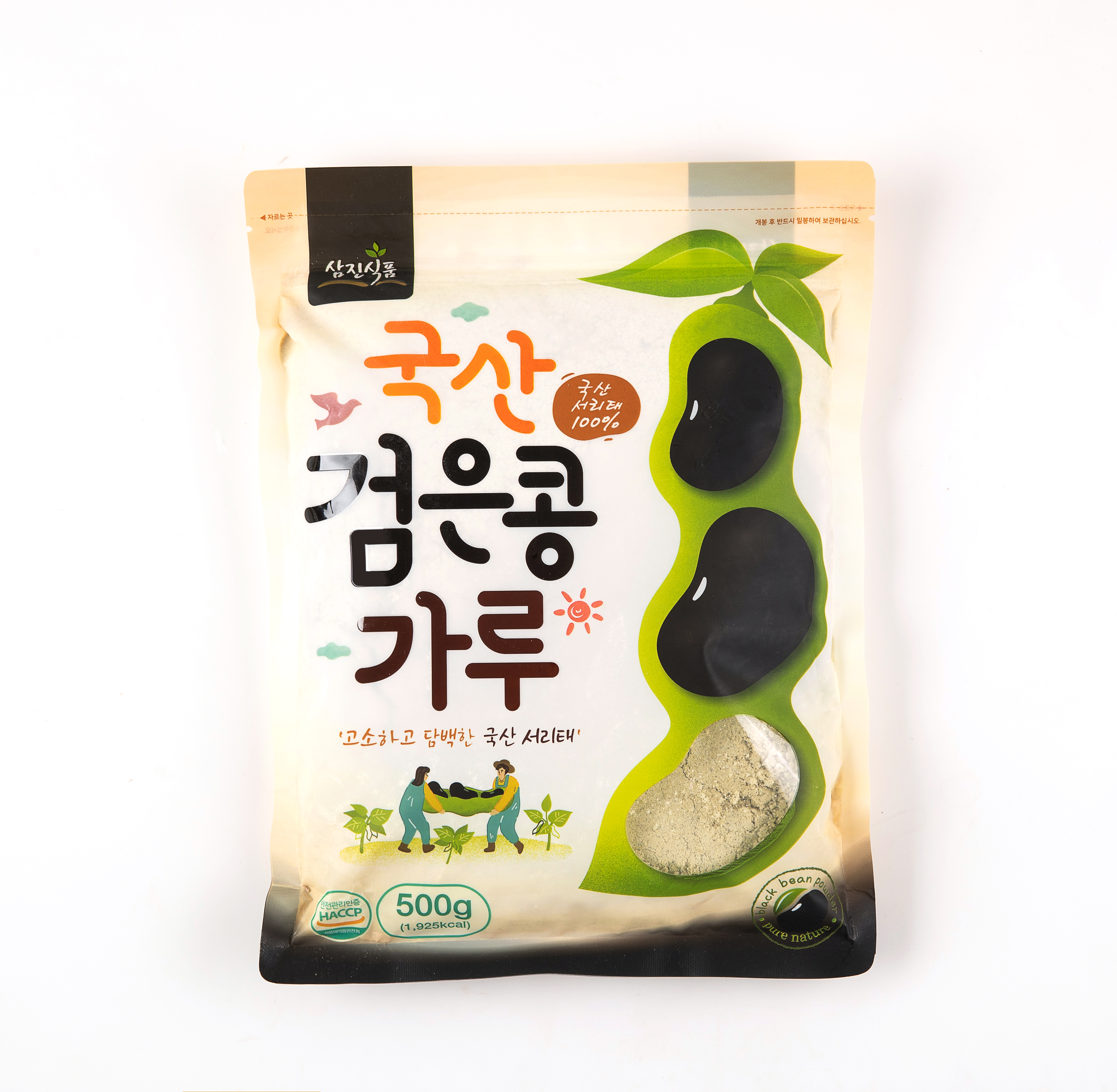 삼진식품 국산검은콩가루 서리태가루 500g - 상세 이미지 2