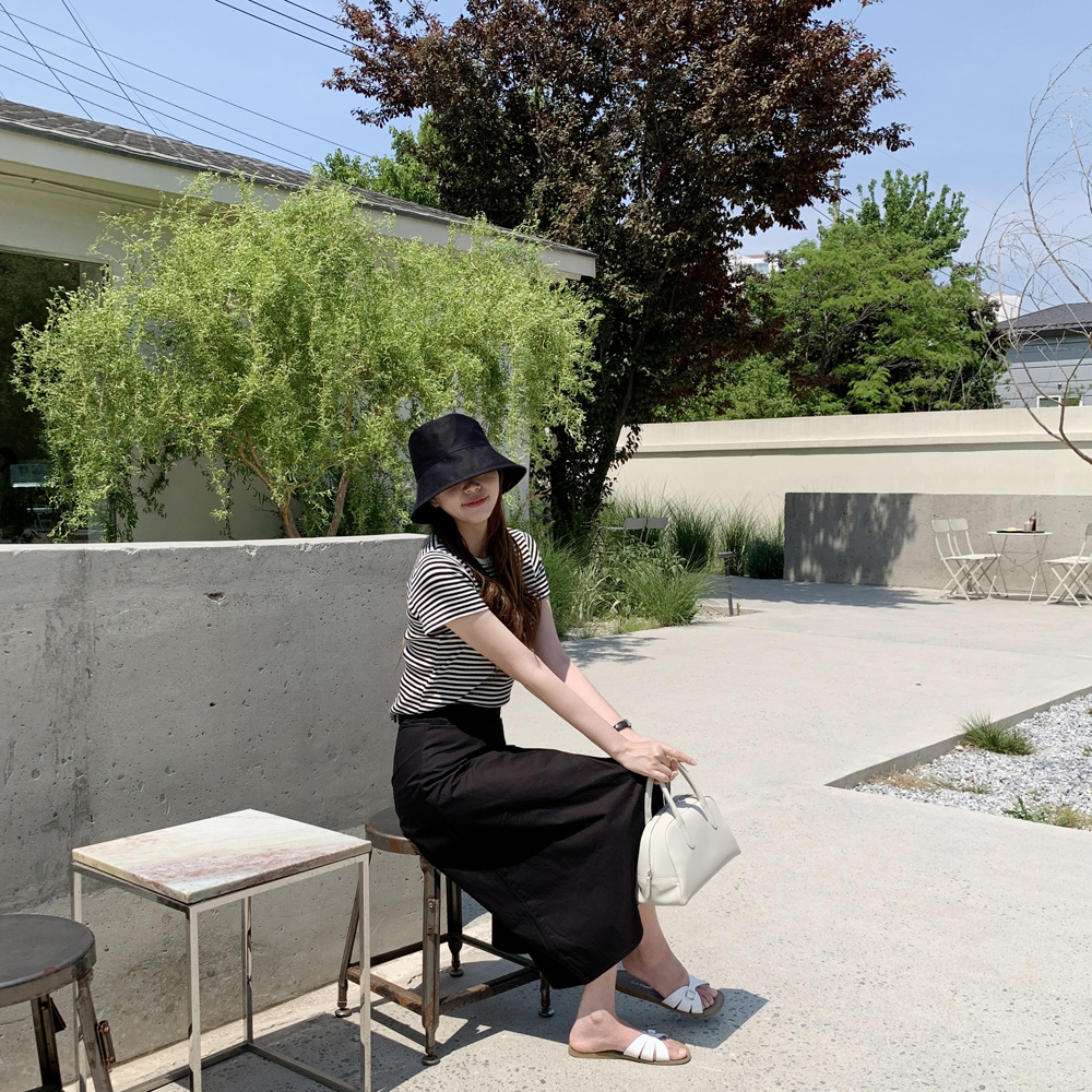 오버핏 코튼 커플 남자 여자 버킷햇 여성 벙거지모자 챙넓은모자