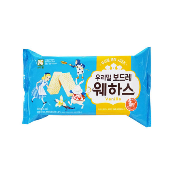 [우리밀] 보드레 웨하스  1박스(80g×20개) 바닐라맛 [서울샵] - 상품 이미지