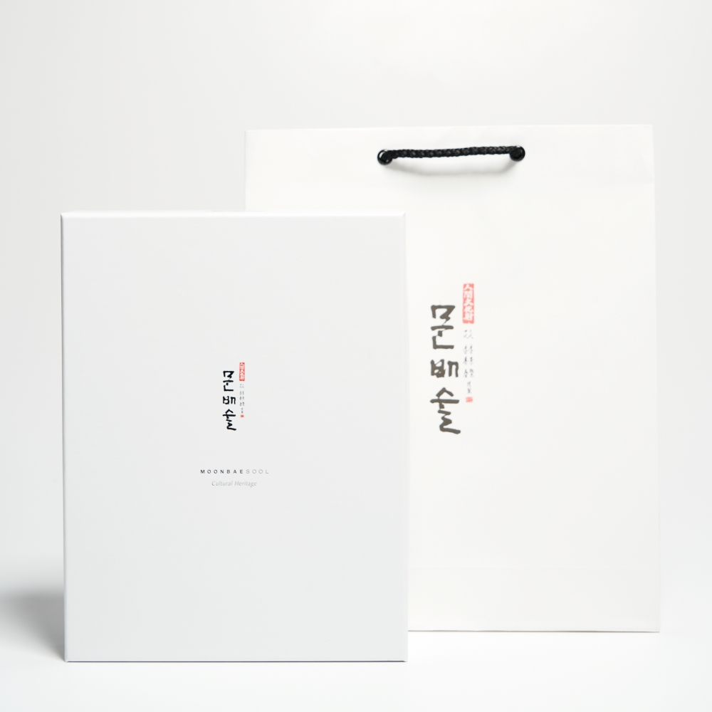 문배술 25도 헤리티지 문배주 375ml x2 선물 양조원 (잔,케이스,쇼핑백포함) - 상세 이미지 4