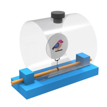초등과학 잔상효과실험 자석 회전 잔상 실험장치 만들기 공부방 두뇌발달 엄마표 학교
