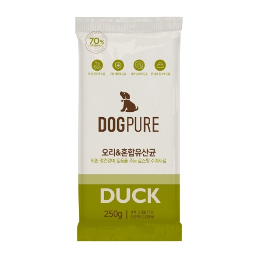 강아지눈물자국사료 유기농사료 오리 1.5kg - 상세 이미지 5