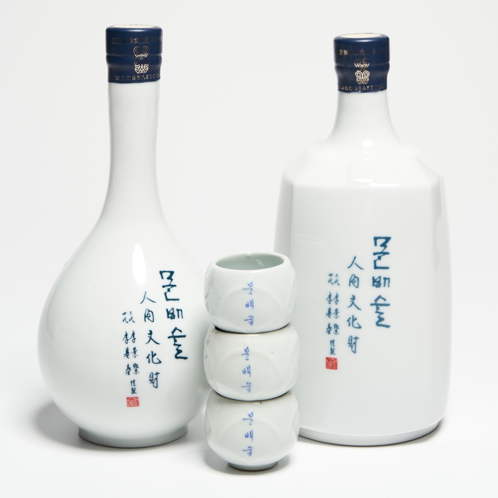문배주 40도 문배술 400ml, 700ml 특2호 선물 양조원 (잔,케이스,쇼핑백포함) - 상세 이미지 2