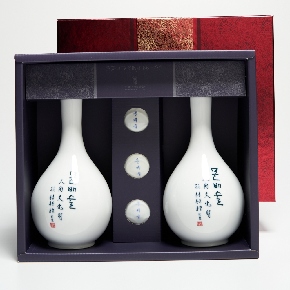 문배주 40도 문배술 400ml x2 특1호 선물 양조원 (잔,케이스,쇼핑백포함) - 상세 이미지 2