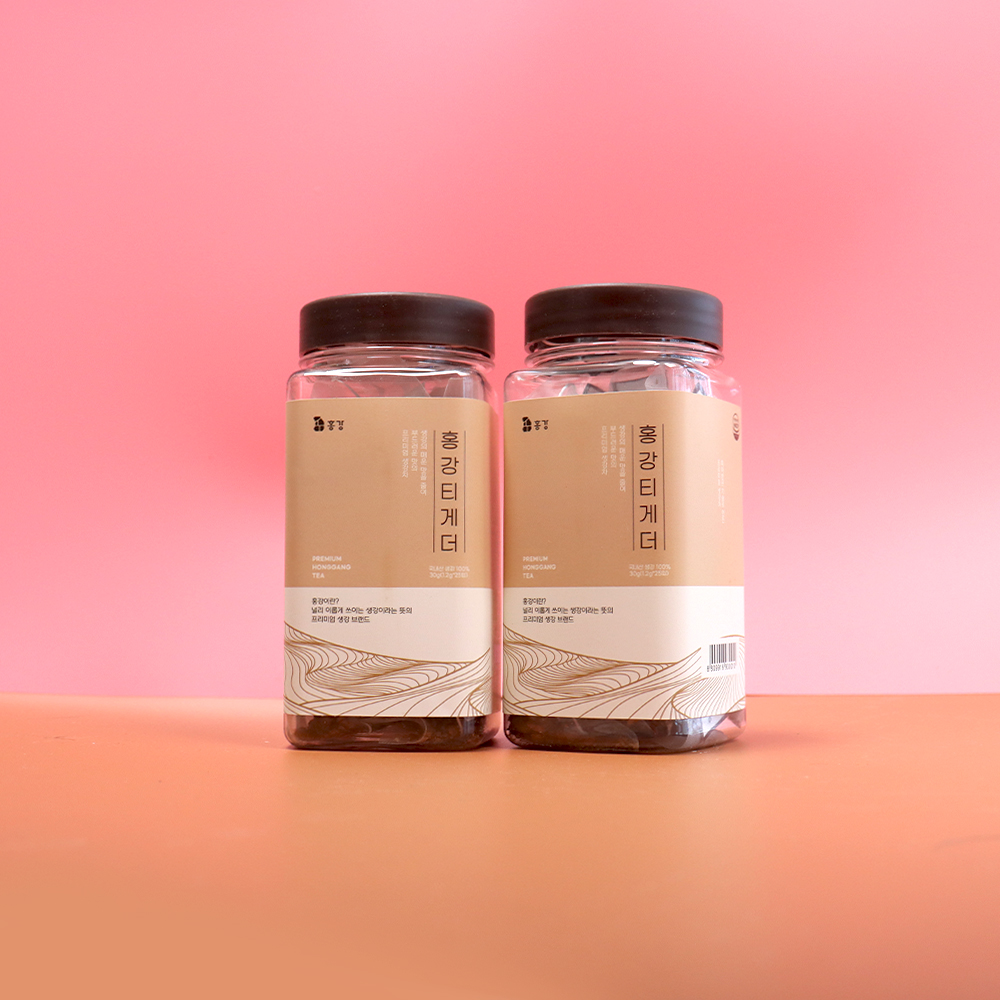 프리미엄 생강차 홍강 티게더 쇼가올 25티백