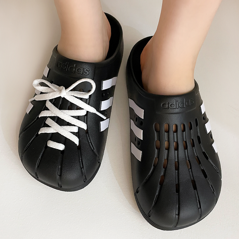 아디다스 슬리퍼 클로그 뮬 아딜렛 아디케인 삼선 쿠션 슬라이드