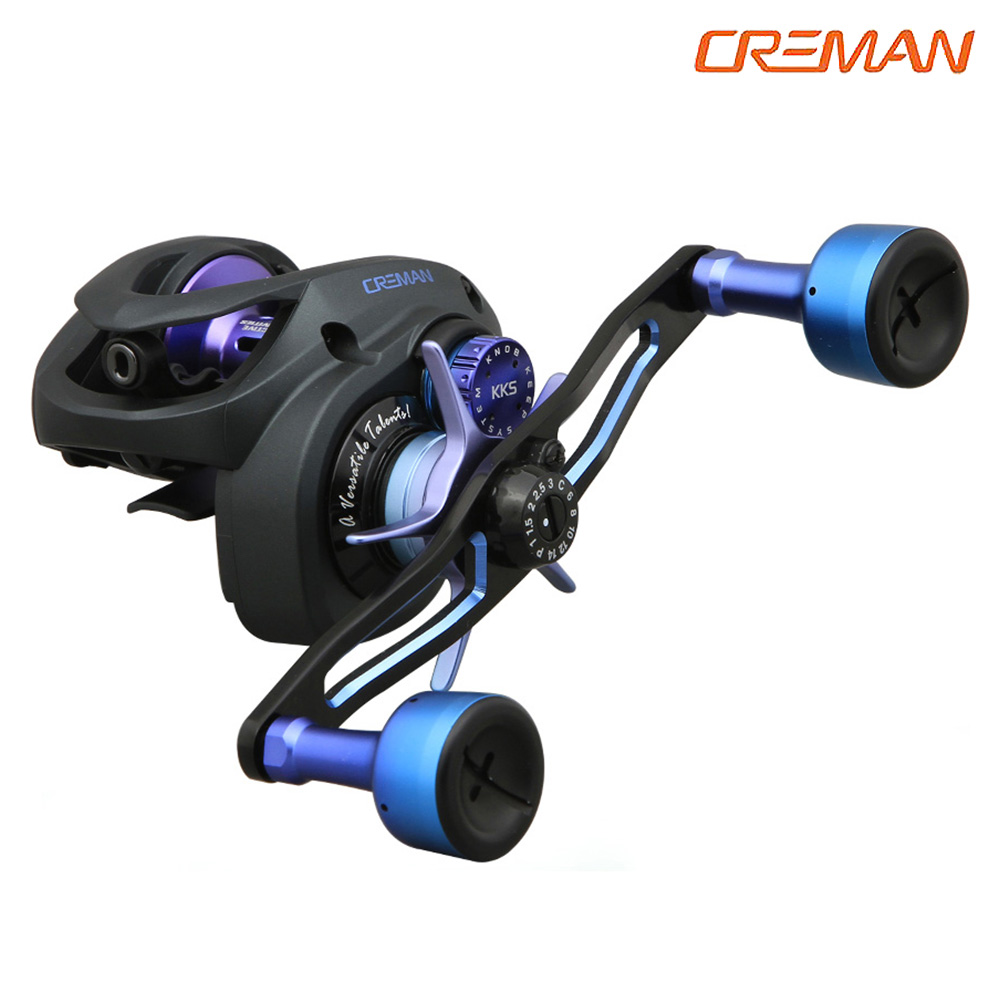 크레만 문어릴 베이트릴 T3 CX DH 더블핸들릴 T3CX 선상 쭈꾸미 광어 참돔 릴 4.8 우핸들