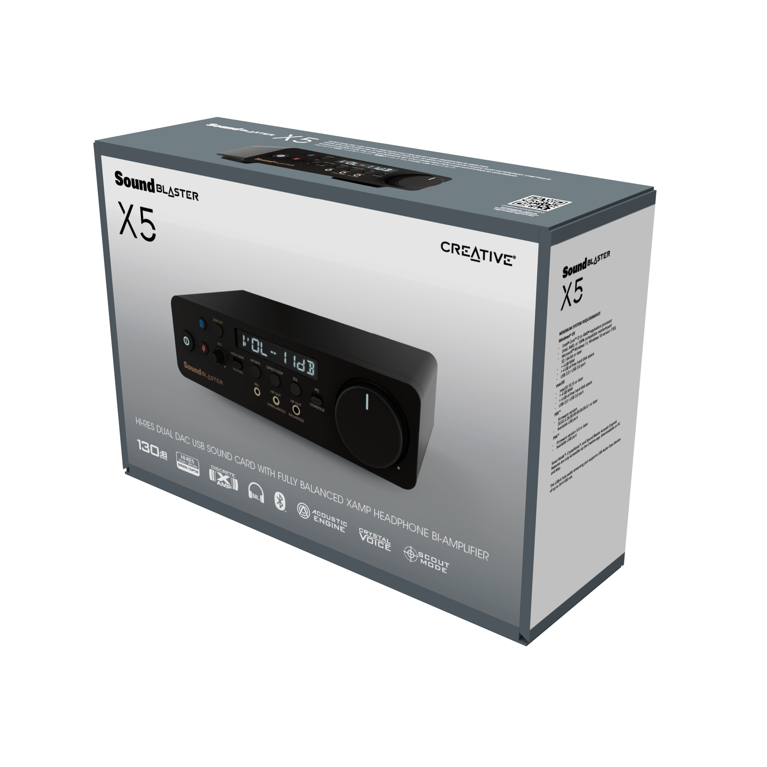 [넾다세일] 크리에이티브 사운드 블라스터 X5 DAC 이미지 6