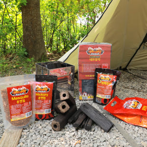 구이대장 네모장작 9.5kg 캠핑 미니 압축 불멍 장작 운동러 솔직 후기 | 실사용 리뷰 - 상품 이미지 4