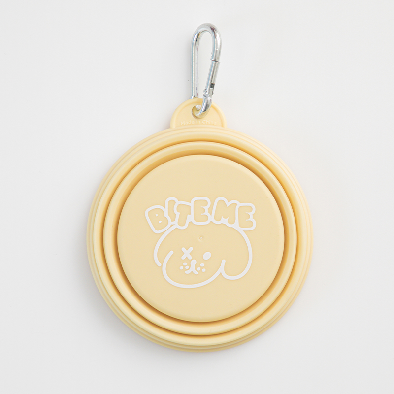 바잇미 강아지 산책용품 휴대용 접이식 보울 new - 파스텔 (4 color)